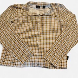 Massimo Plaid Blouse